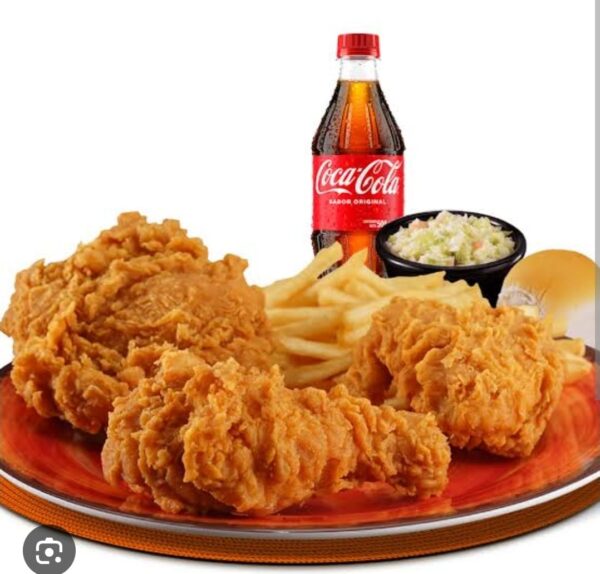 MENU 3 UND. DE CHICKEN