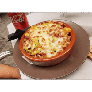 Menu Plato Gratinado Kebab