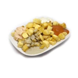 PATATAS GRANDES 4 SALSAS